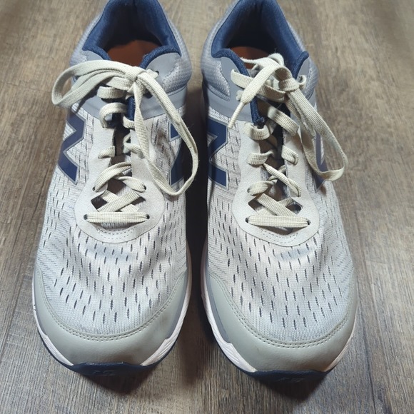 New Balance 847 Men's Size 13 2E MW847LG4 Walking Running Shoes Silver Gray Blue - Picture 4 of 14